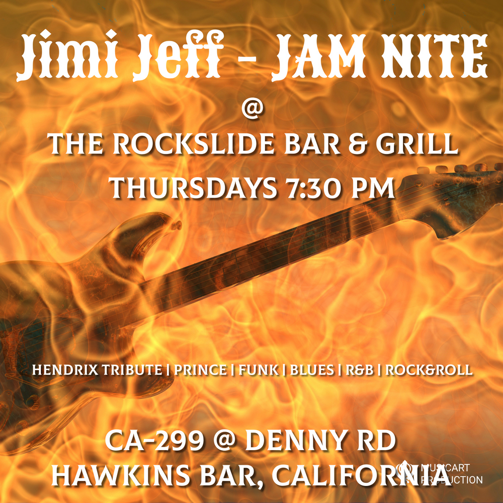 Jimi Jeff Jam Nite Thursdays @ The Rockslide Bar & Grill