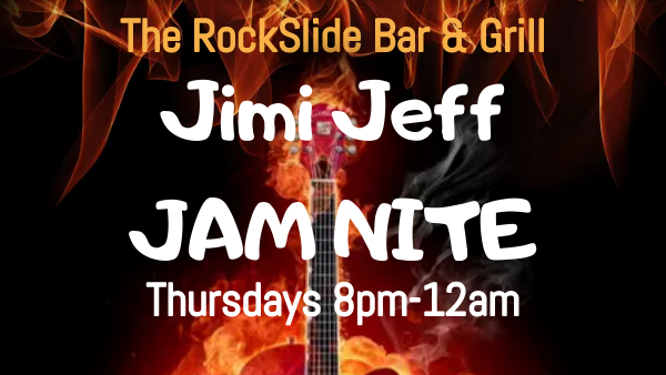 Jimi Jeff Jam Nite @ The Rockslide Thursdays